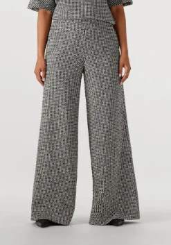 grijze caroline biss wijde broek 4508