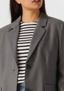 grijze closed blazer lola