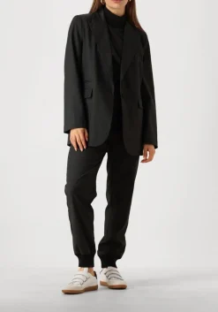 grijze co'couture blazer kaya single oversized blazer