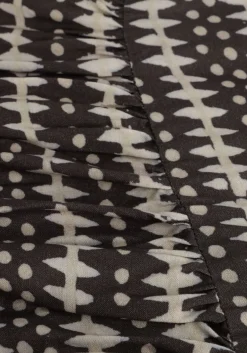 grijze co'couture midi jurk sunrise crop caya dress