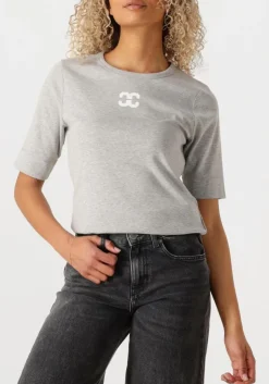 grijze co'couture t-shirt grannycc logo tee