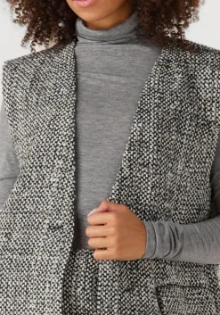 grijze copenhagen muse blazer cmrubi-waistcoat