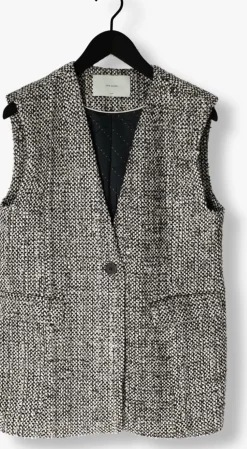grijze copenhagen muse blazer cmrubi-waistcoat