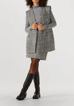 grijze copenhagen muse midirok cmrubi-skirt