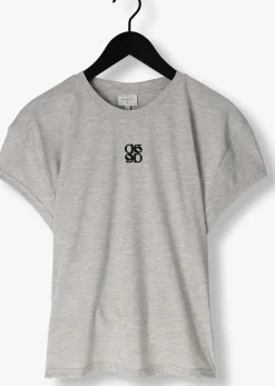 grijze dante6 t-shirt venour loose fit logo tee