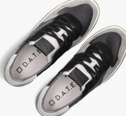 grijze d.a.t.e lage sneakers torneo pure vintage