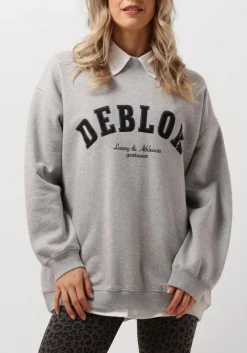 grijze deblon sports sweater puck sweater