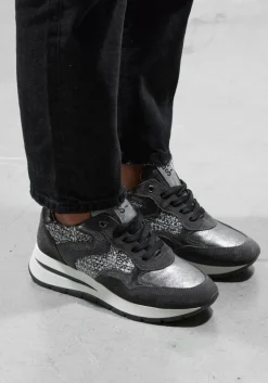 grijze dl sport lage sneakers 6334
