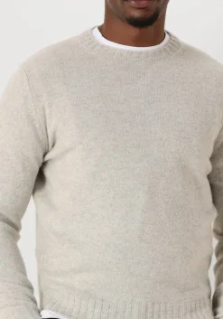 grijze filippo de laurentiis trui g.collo ml lana cashmere