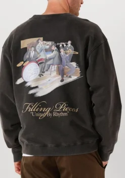 grijze filling pieces sweater sweatshirt band