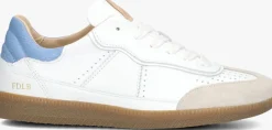 grijze fred de la bretoniere lage sneakers pearl reza