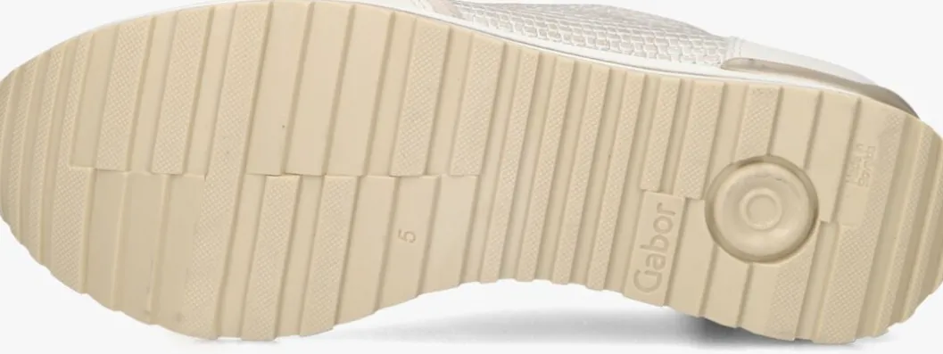 grijze gabor lage sneakers 528