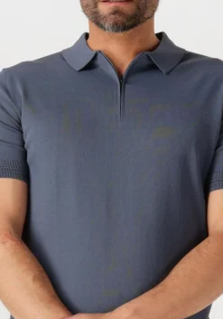 grijze genti polo polo zip ss k2053-1260