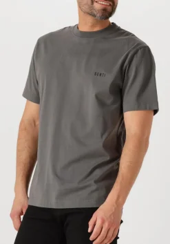 grijze genti t-shirt t-shirt ss j2040-1223