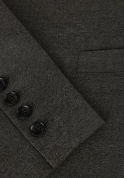 grijze gestuz mini jurk paulagz melange blazer dress