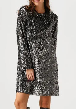 grijze gestuz mini jurk salinagz dress