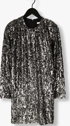 grijze gestuz mini jurk salinagz dress