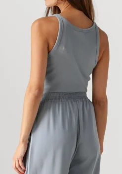 grijze gestuz top gzdrew logo tank 2.0