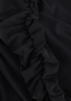 grijze gestuz top messigz offshoulder