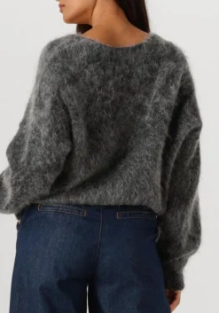 grijze gestuz vest gzdebbie cardigan