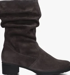 grijze hartjes enkellaarsjes sue d laars