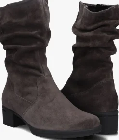 grijze hartjes enkellaarsjes sue d laars