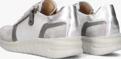 grijze hartjes lage sneakers wave