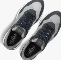 grijze hogan lage sneakers h601 allacciato