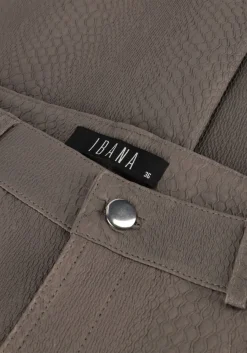 grijze ibana pantalon passima croco