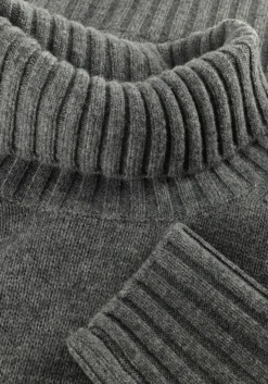 grijze leurink knit coltrui trani col