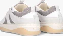 grijze mason garments lage sneakers venice tricolore