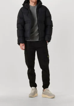 grijze mercer amsterdam lage sneakers the re-run max perforated