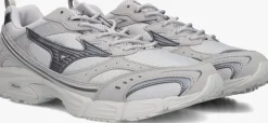 grijze mizuno lage sneakers combi sneaker