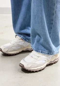 grijze mizuno lage sneakers wave mujin tl