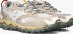 grijze mizuno lage sneakers wave mujin tl