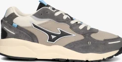 grijze mizuno lage sneakers sky medal heren