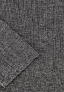 grijze mos mosh coltrui bouch rollneck knit