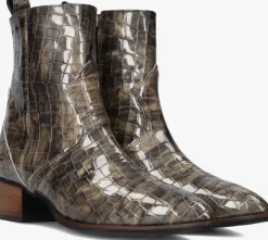 grijze notre-v enkellaarsjes 3231