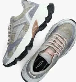 grijze nubikk lage sneakers ross nomad
