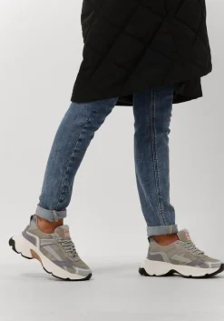 grijze nubikk lage sneakers ross nomad