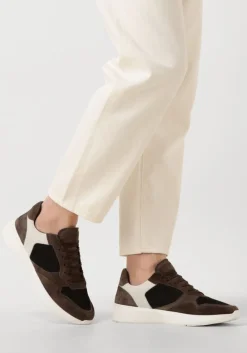 grijze nubikk lage sneakers rock road wave