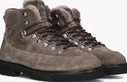 grijze nubikk veterboots logan chad fur