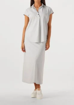 grijze penn & ink midirok skirt