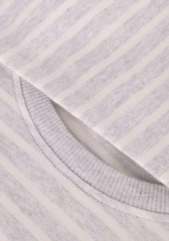grijze penn & ink tops & t-shirts 516 sweater stripe