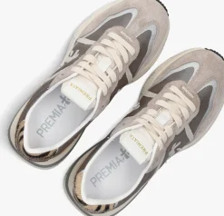 grijze premiata lage sneakers cassie