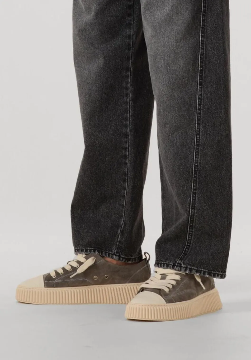 grijze rhun lage sneakers 2020 treble