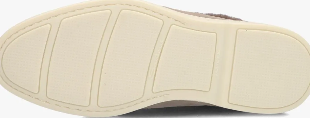 grijze santoni instappers sue vacht instapper