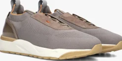 grijze santoni lage sneakers flin