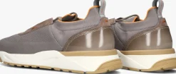 grijze santoni lage sneakers flin