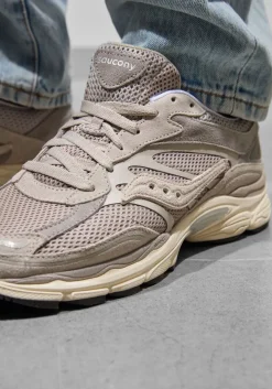 grijze saucony lage sneakers grid jazz 9